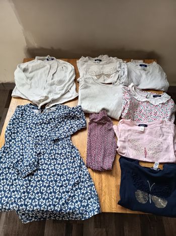 Lot vêtements 5/6  ans fille