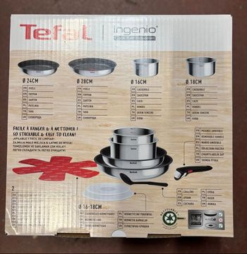 Batteries de casseroles tefal ,10 pièces