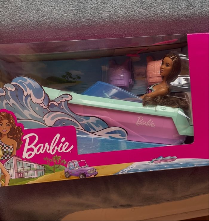 coffret duo jeep et bateau barbie - photo numéro 8