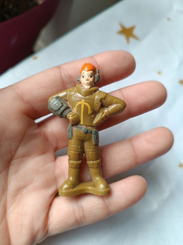 Figurine figura personnage petite petit mini small Di gata défenseurs Erik Kellogg's nelvana - photo numéro 2