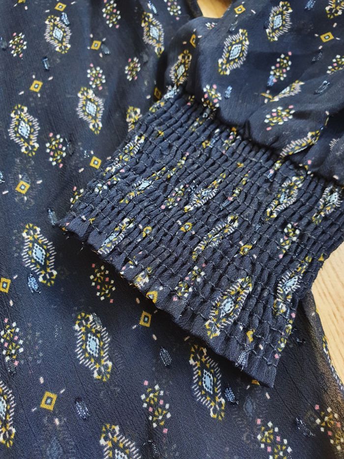 blouse bleu marine promod - photo numéro 4