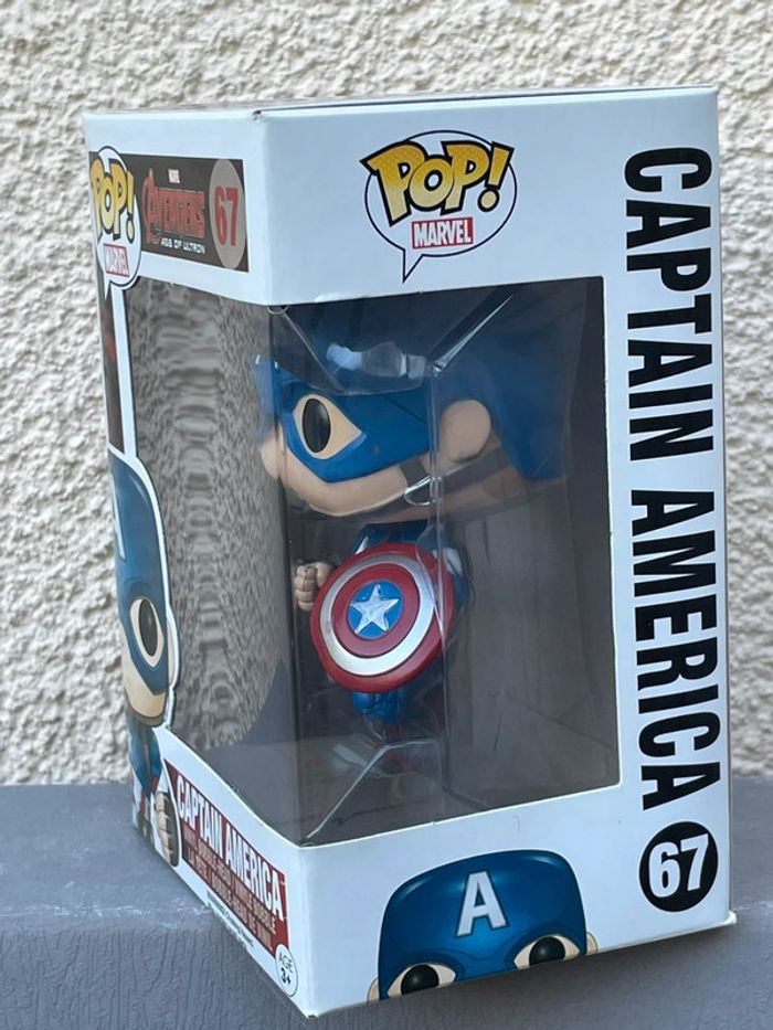 Funko Pop « Captain America » 67 - photo numéro 4
