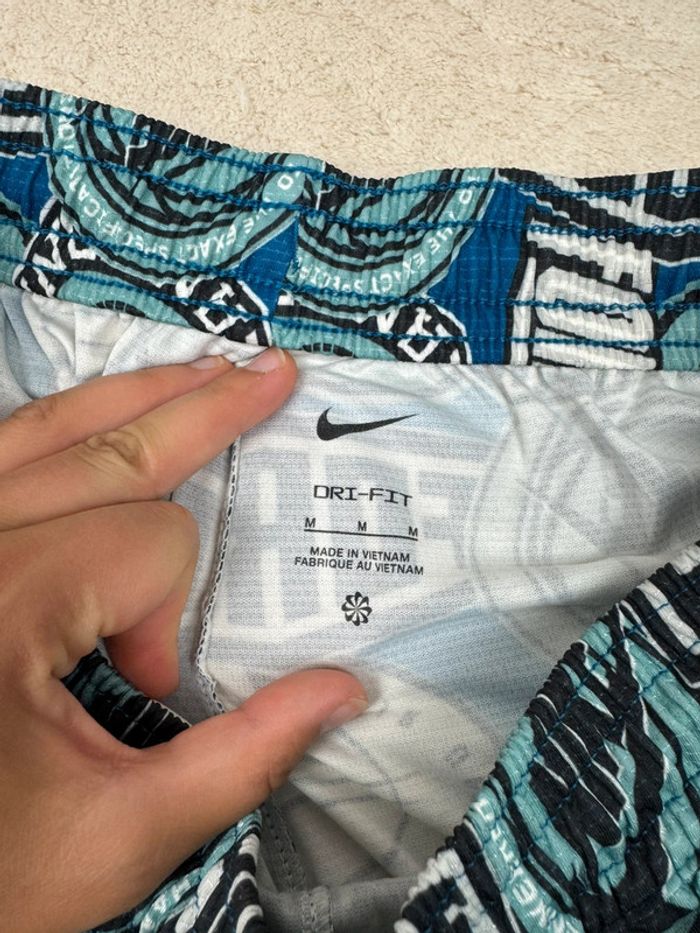 Short Nike Basketball NBA Bleu Neuf Taille M - photo numéro 5