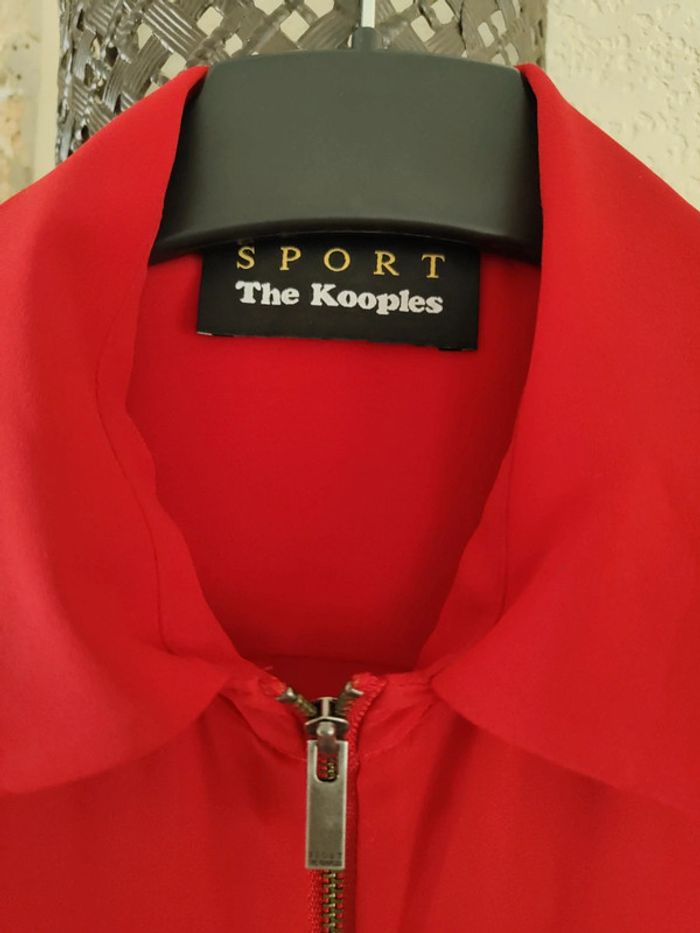 Chemisier rouge The Koople sport XS - photo numéro 1
