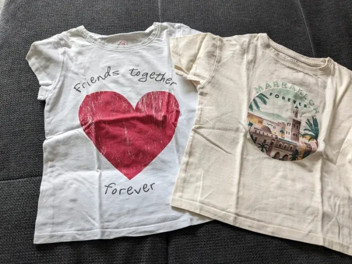 Lot de tee-shirts 6 ans