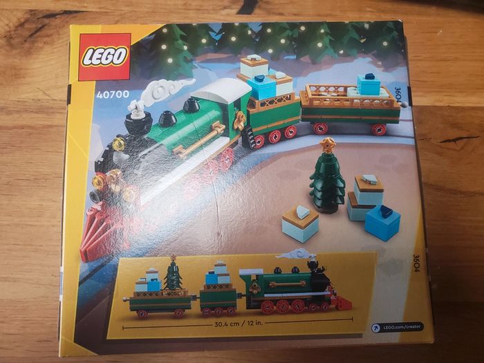 Lego creator train de Noël 40700. - photo numéro 2