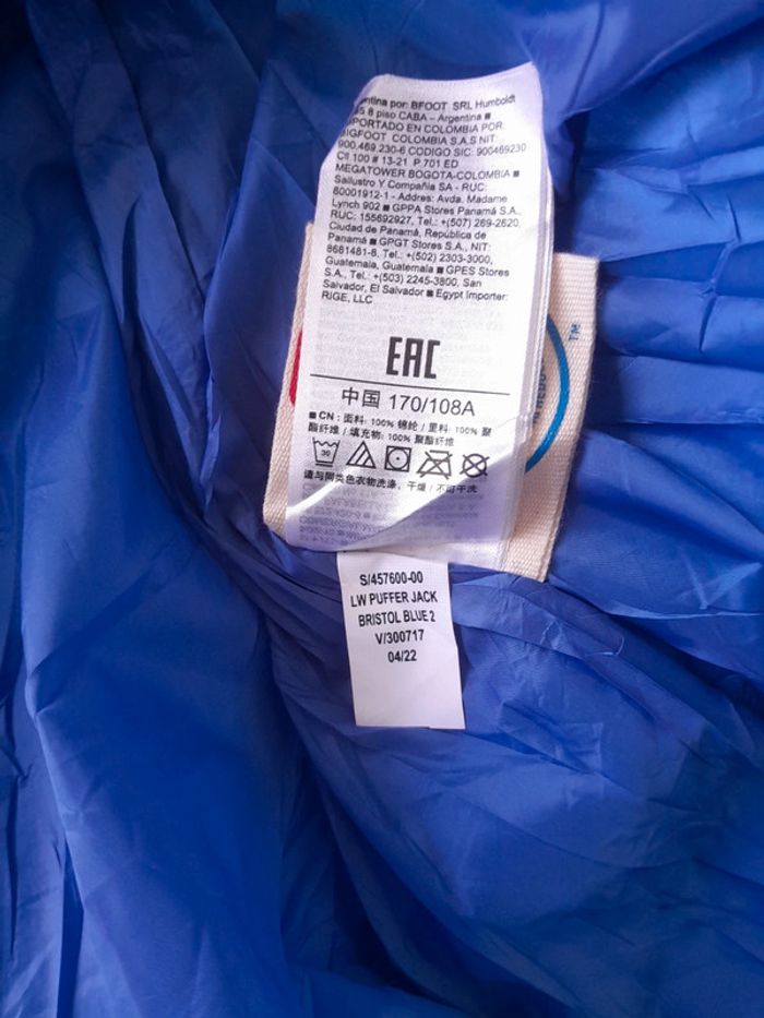 Veste GAP  légèrement rembourrée water résistant primaloft zip et capuche - photo numéro 7