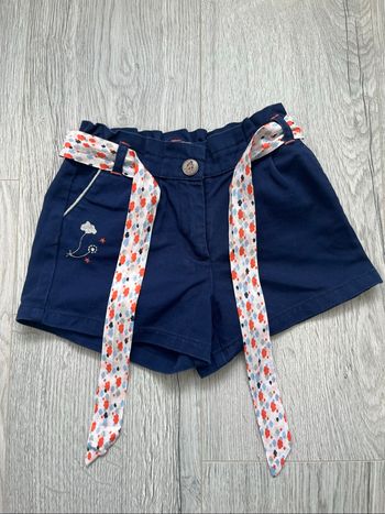 Short bleu Sergent Major – 4 ans / 104 cm