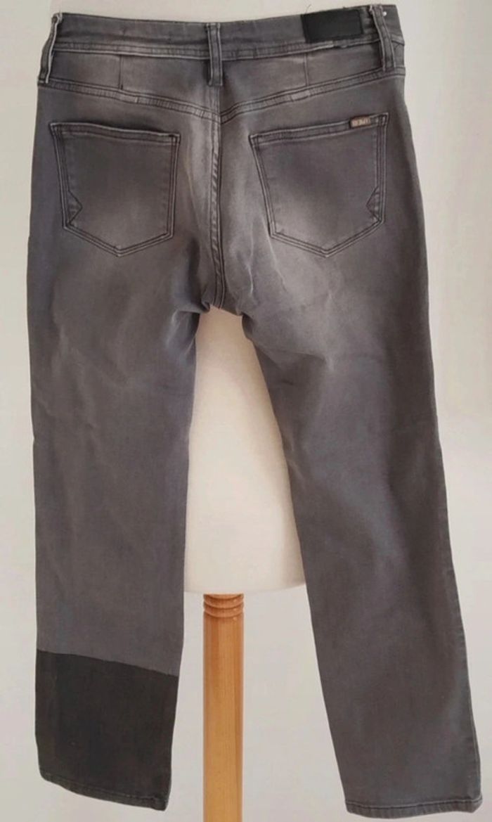 Jean gris et noir Reiko taille 38 - photo numéro 3