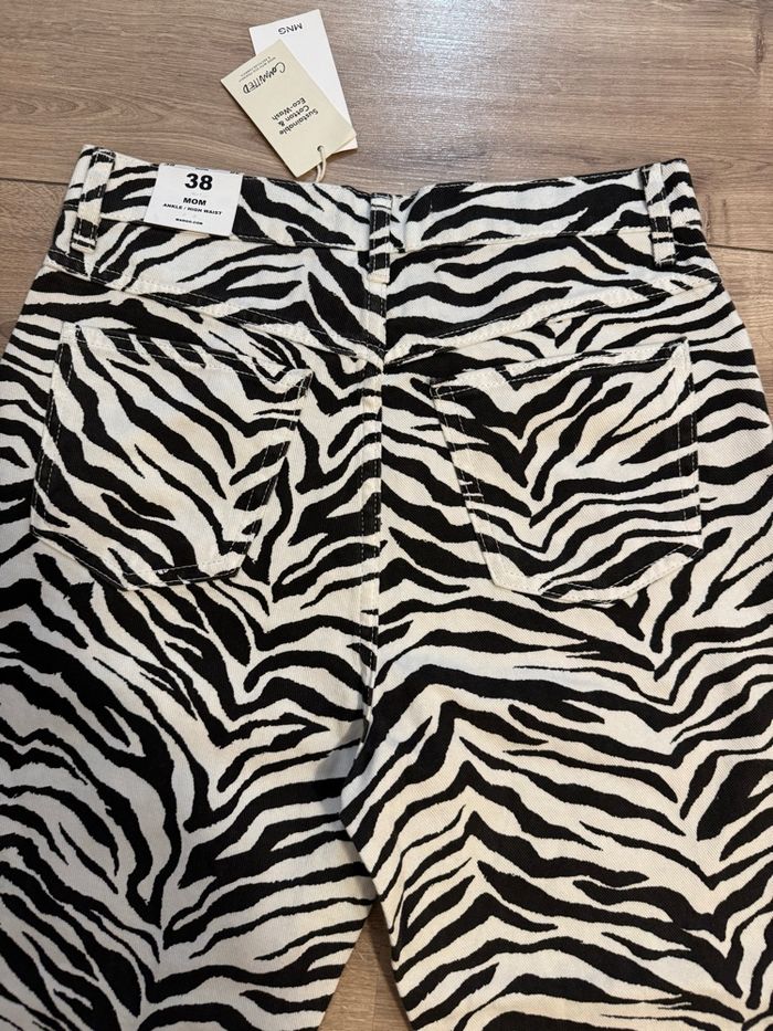 Jeans Mango zébra taille M femme - photo numéro 8