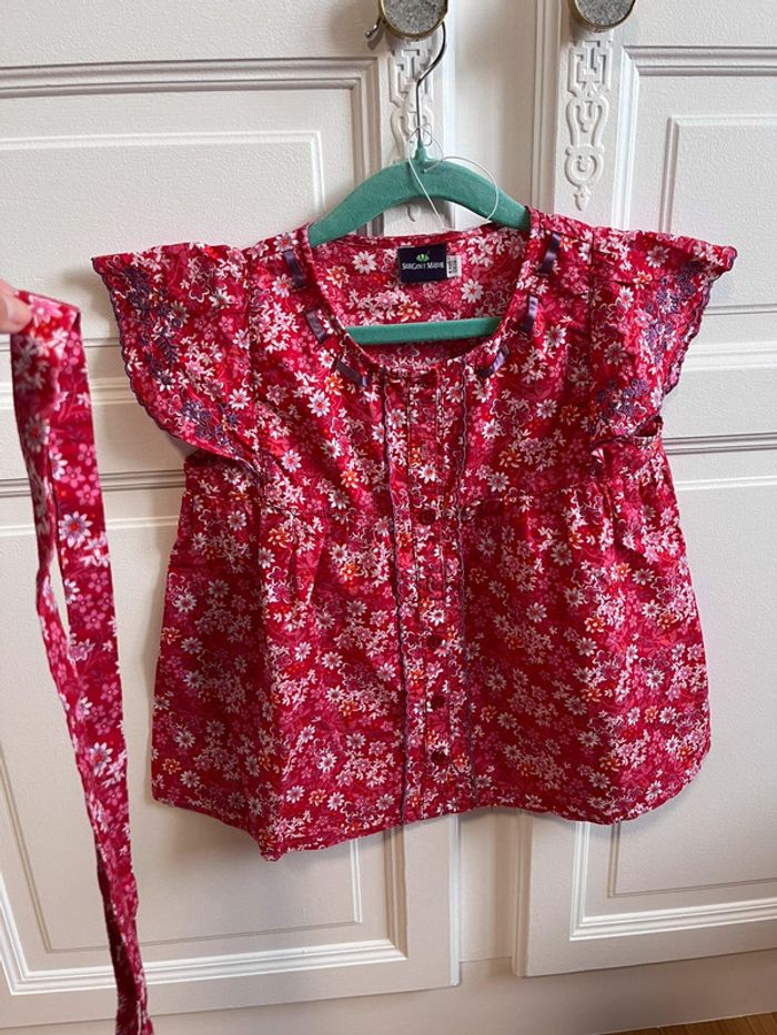 Chemise manches courtes sergent major 8 ans