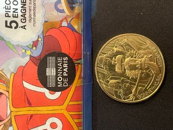 🎴 Mini médaille de la Monnaie de Paris - collection One Piece 2025 - illustration Bonney*Kuma*Vegap