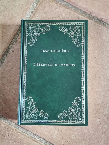 L'épervier de Maheux, livre de Jean Carrière