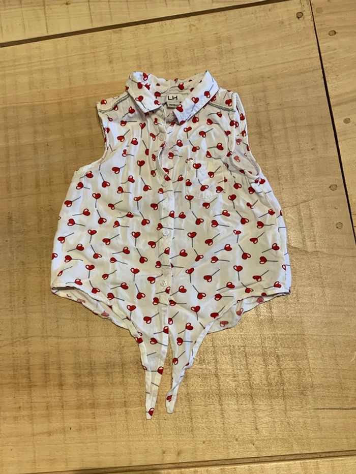 Chemisier sans manche La Halle 5 ans