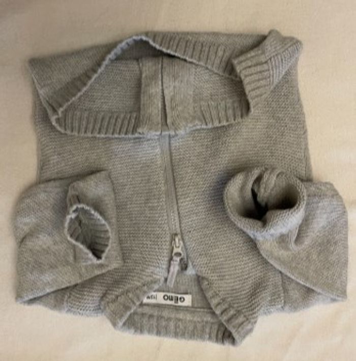 Gilet zippé en maille 12m - photo numéro 6