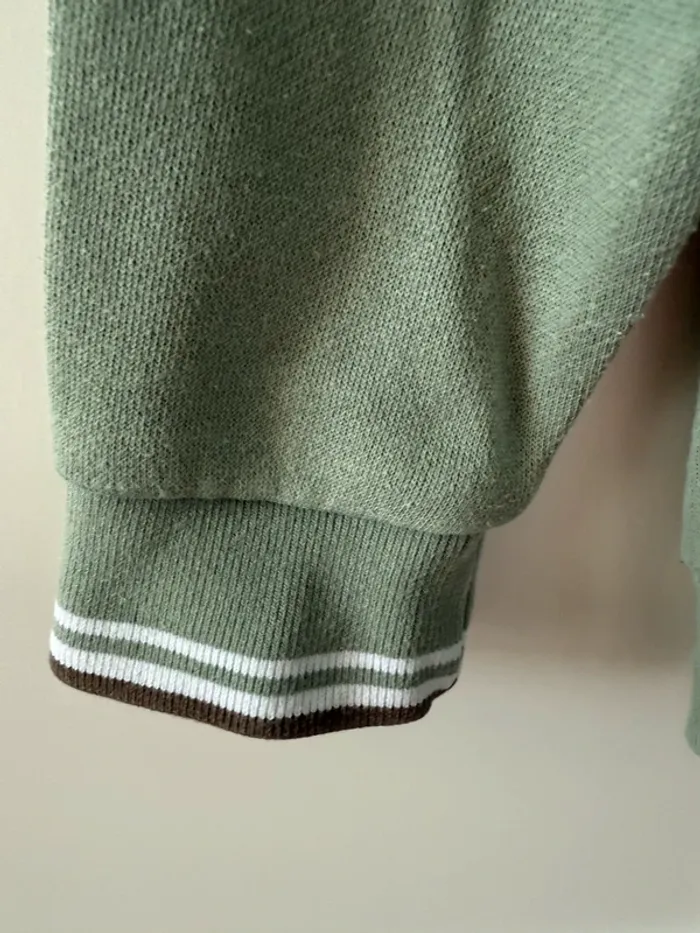Sweat vert Cyrillus 6 ans - photo numéro 5