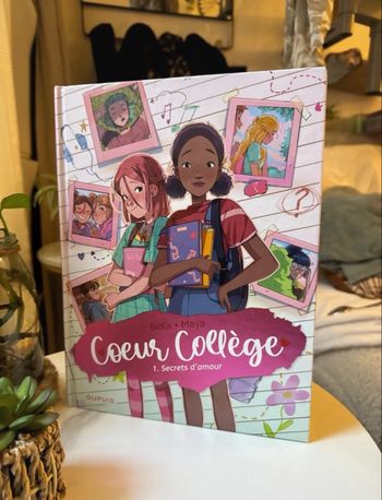 BD Cœur Collège - Tome 1 : Coeur college - Secrets d'amour