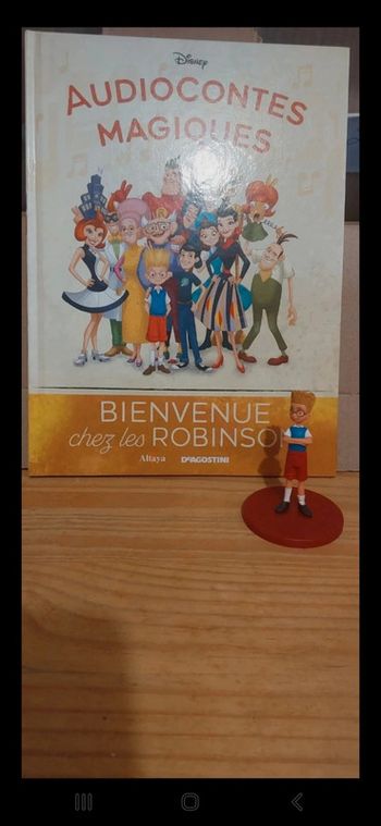 Chez les Robinson 75 audioconte magique altaya