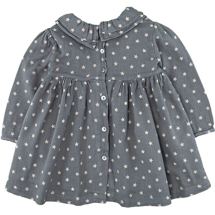 Tocoto vintage Robe à manches longues 3-6 mois en coton - photo numéro 2