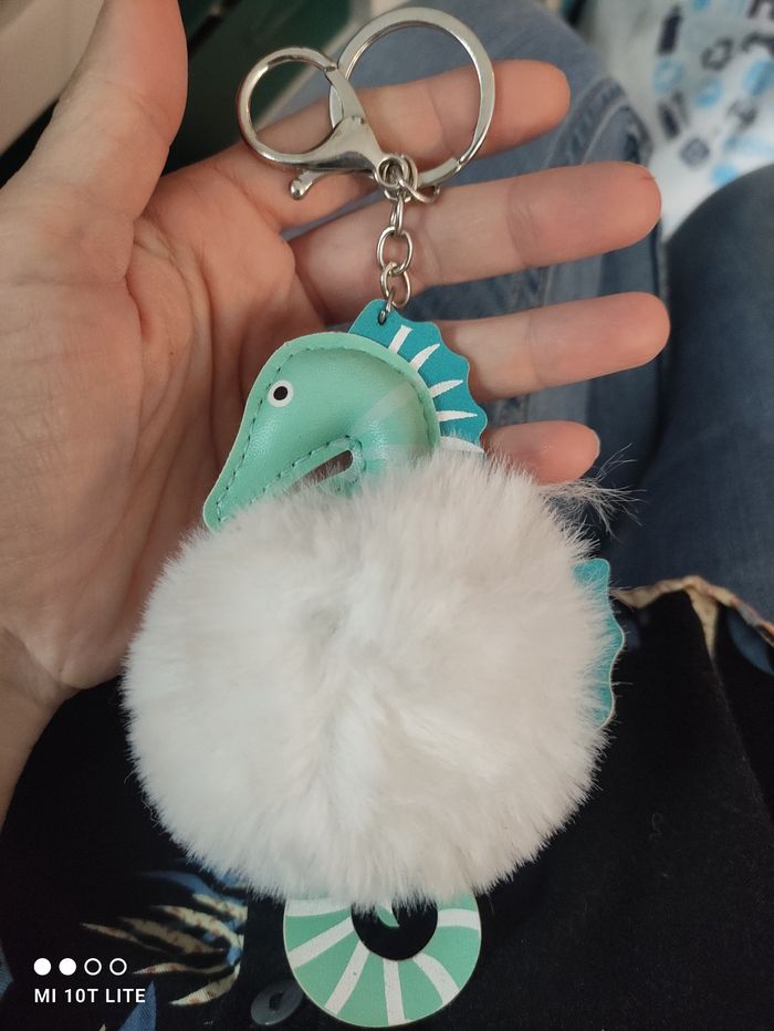 Porte clé hyppocampe