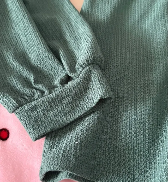 Blouse verte - photo numéro 2