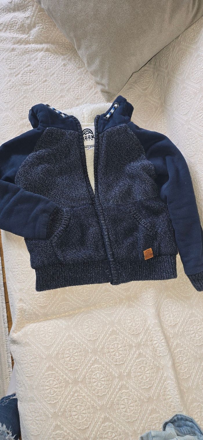 Veste Manteau intérieur Moumoute Creeks 10ans