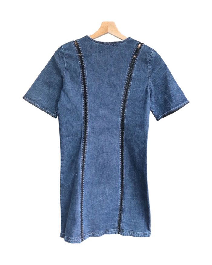 Robe en jean - Claudie Pierlot - #000001_00065 - photo numéro 2