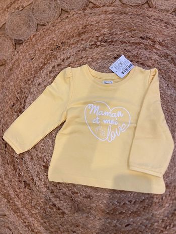 Tee-shirt  manche longue 18 mois Kimbaloo