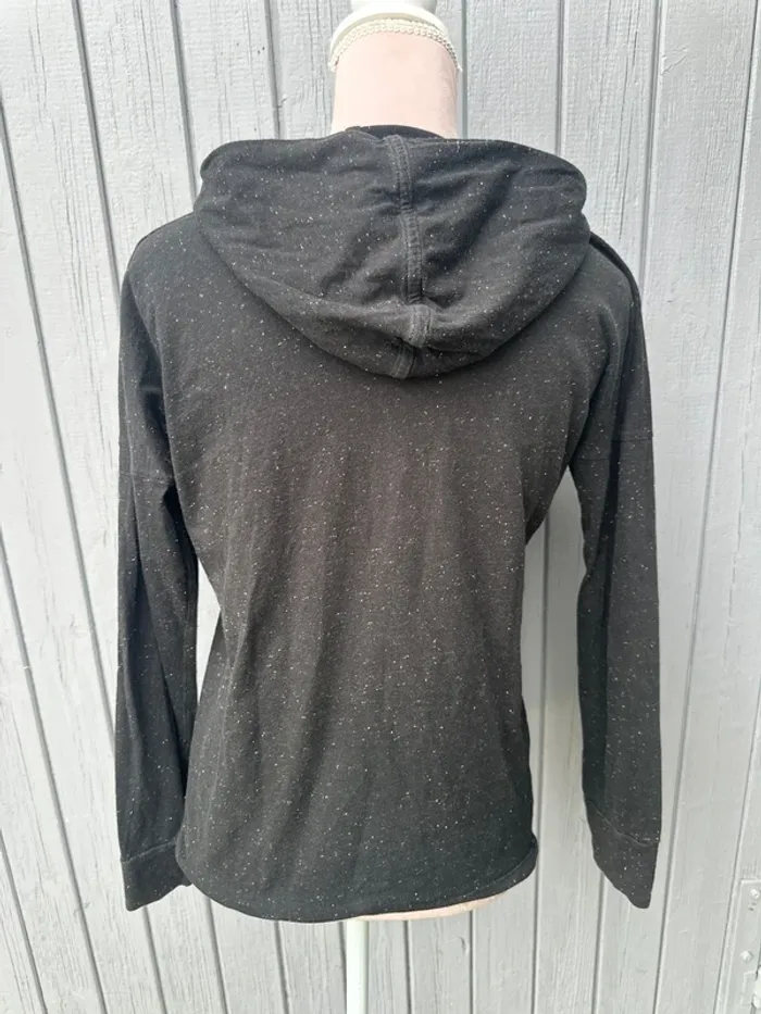 Sweat à capuche manches longues été léger noir coloré Puma femme 38/M - photo numéro 5