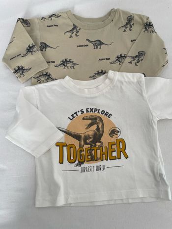 Lot de 2 t-shirt 9 mois