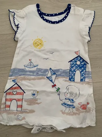 Combi-short fille 6 mois Mayoral