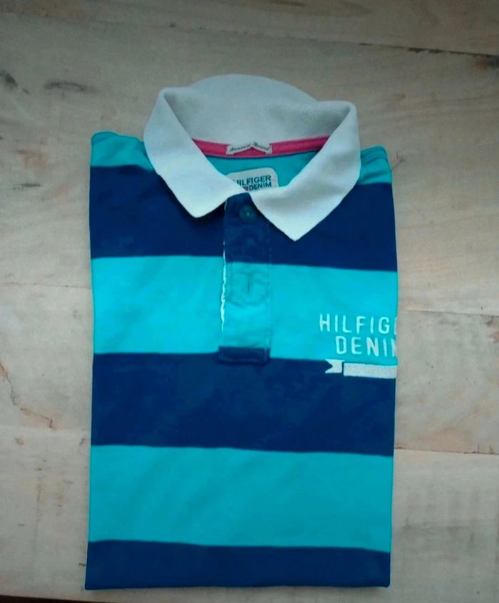 Tee-shirt manche courte hilfiger denim taille s