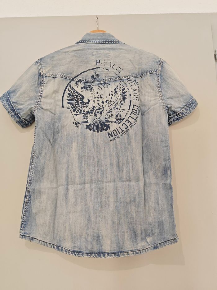 Chemise en jean Rivaldi homme M – neuve sans étiquette - photo numéro 2