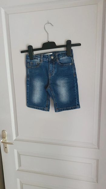 Short en jeans