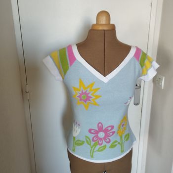 Pull V femme 36