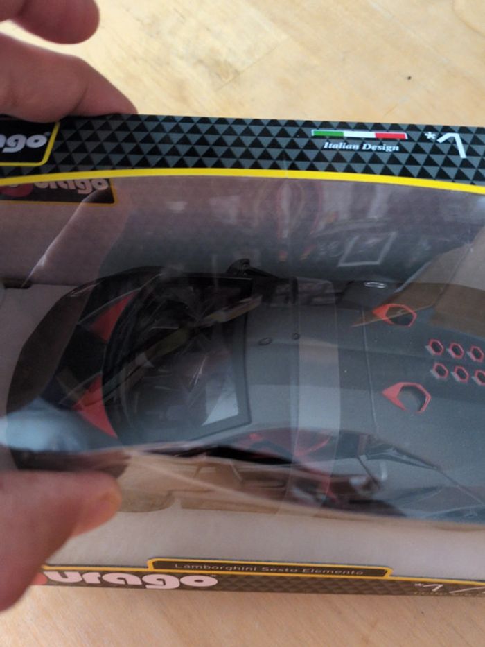 Voiture 1/24 bburago Lamborghini sesto elemento - photo numéro 6