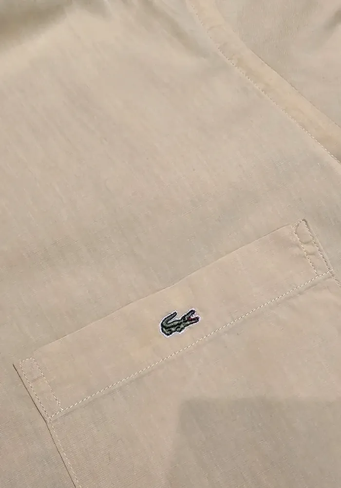 Chemisette Lacoste Taille M - photo numéro 2