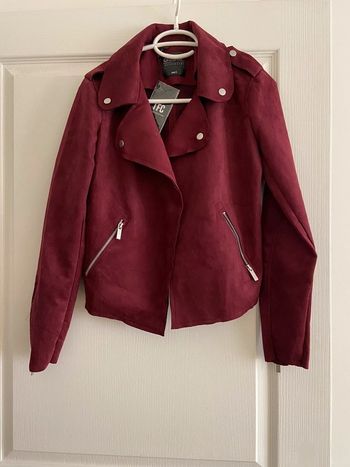 Trenches bordeaux Chicoree , polyester /elastan, sans boutons, tissu comme velours, longueur de blou