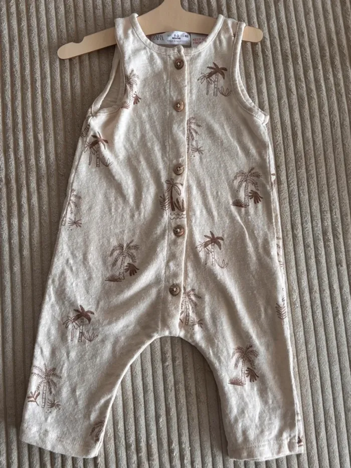 Salopette palmier Zara
