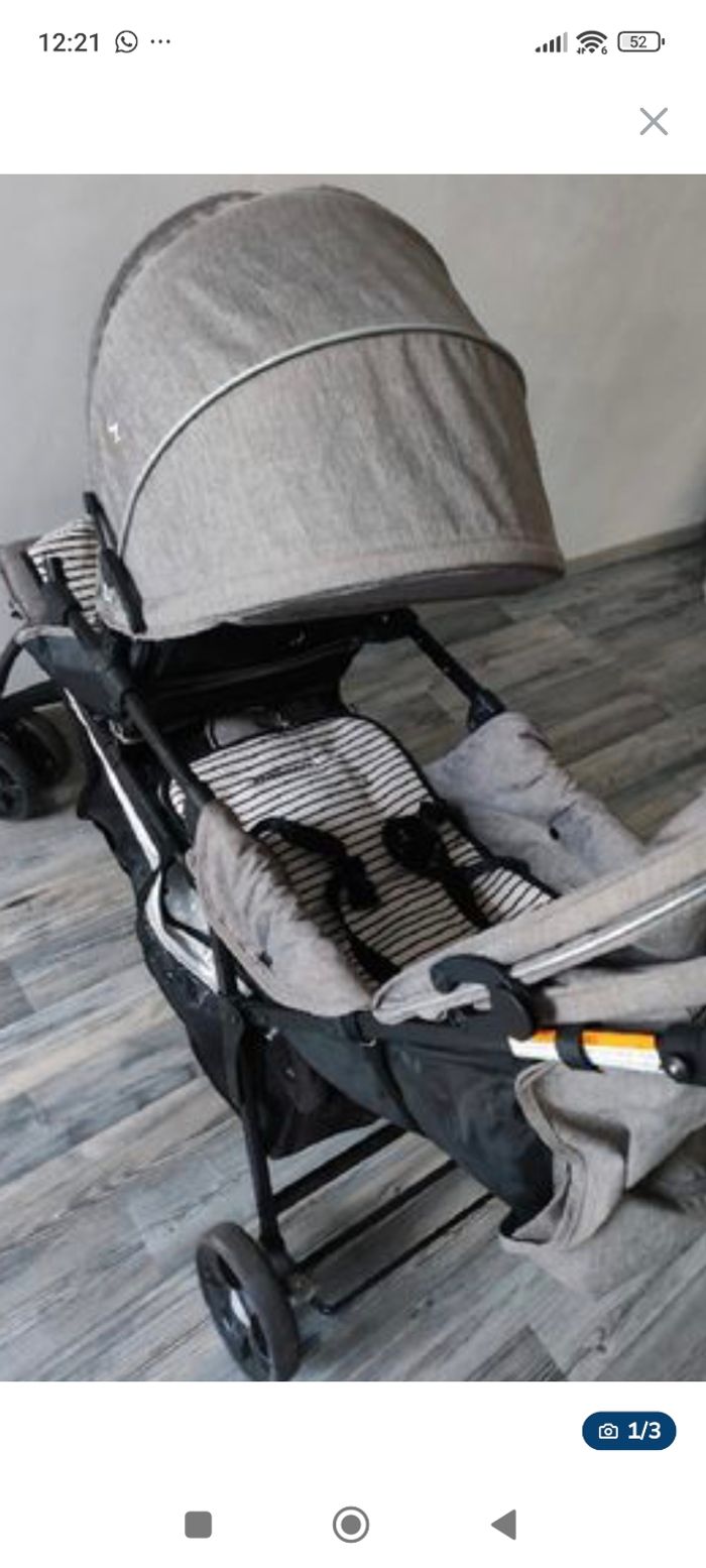 poussette double pour bébé - photo numéro 3