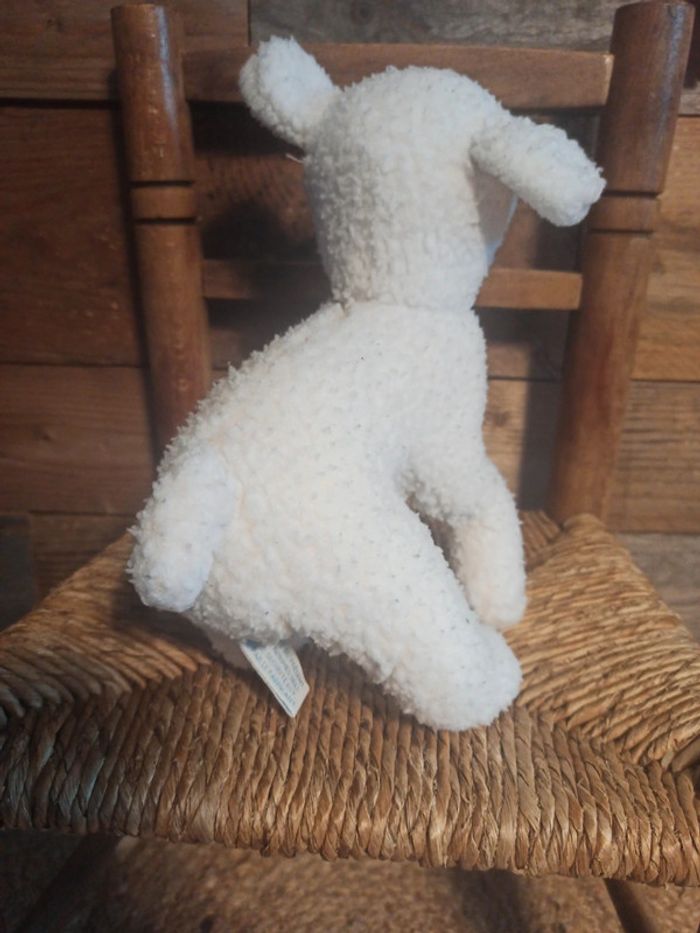 Peluche agneau vintage Nounours - photo numéro 7