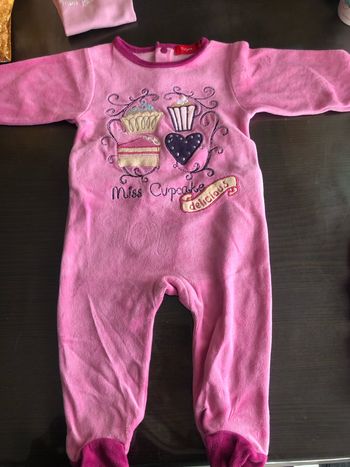 Lot pyjama fille 6-9mois