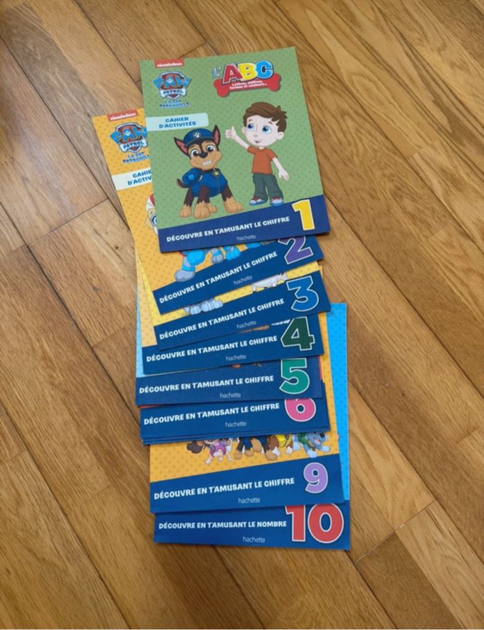 Lot de livres d’activité - Nombres