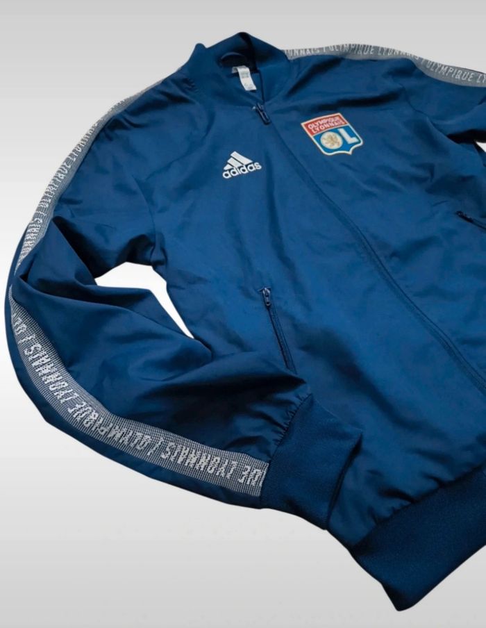 Veste, adidas, olympique lyonnais, ol, foot , taille xs - photo numéro 2