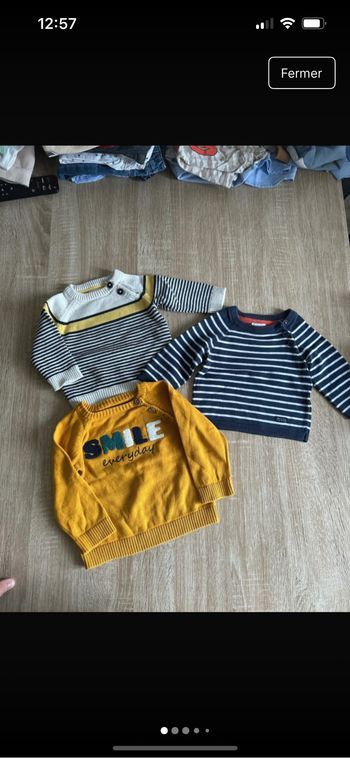 Lot pulls bébé garçon