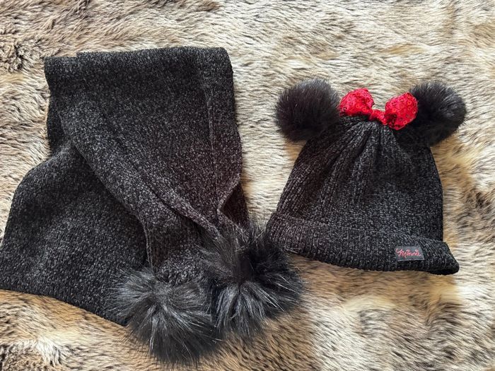 Ensemble bonnet et écharpe Minie