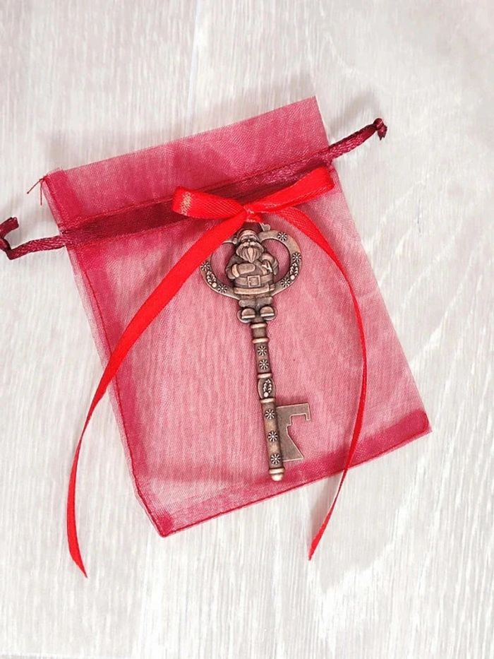 Porte clé Père Noël Lutin Farceur