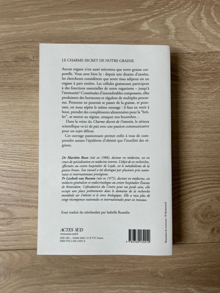 Livre Le charme secret de notre graisse - photo numéro 2