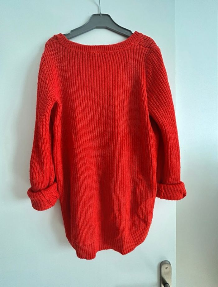 Pull rouge - photo numéro 4