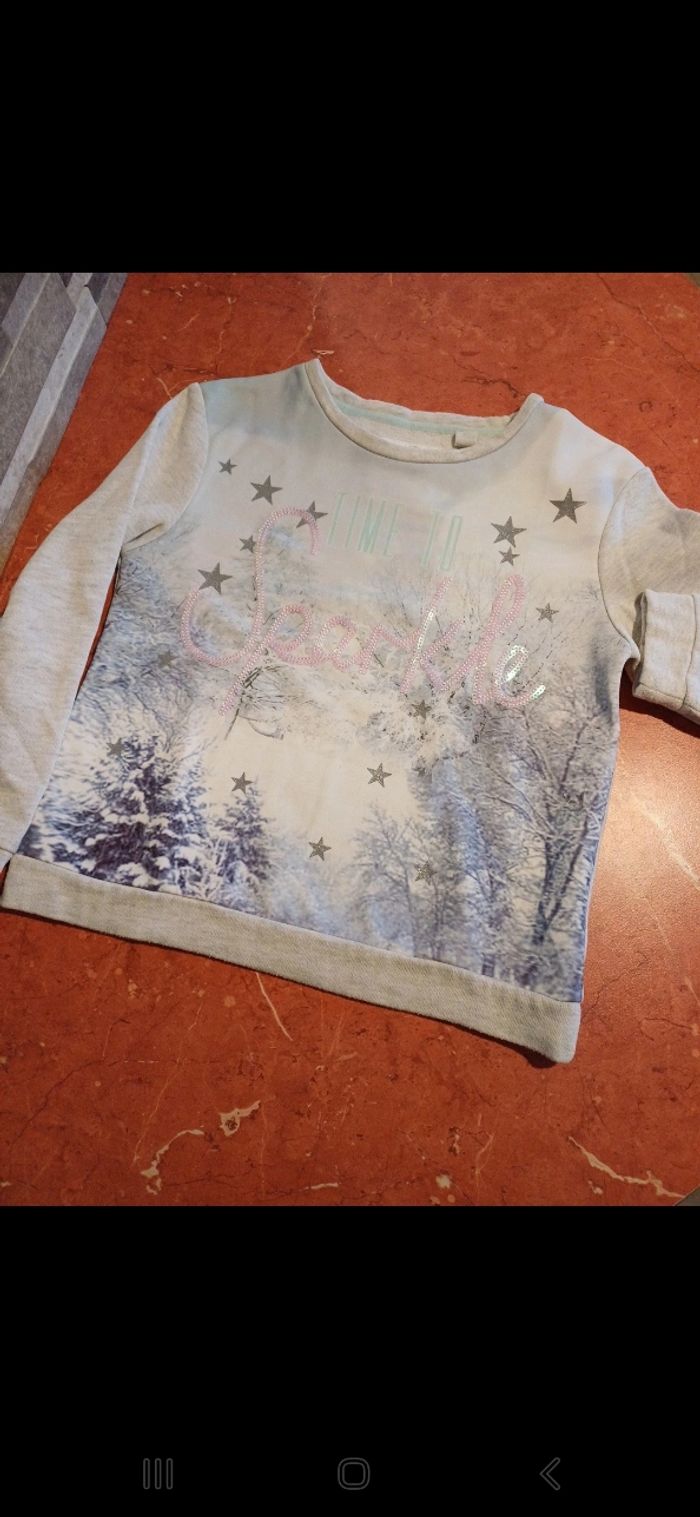 Sweat fille taille 10 ans